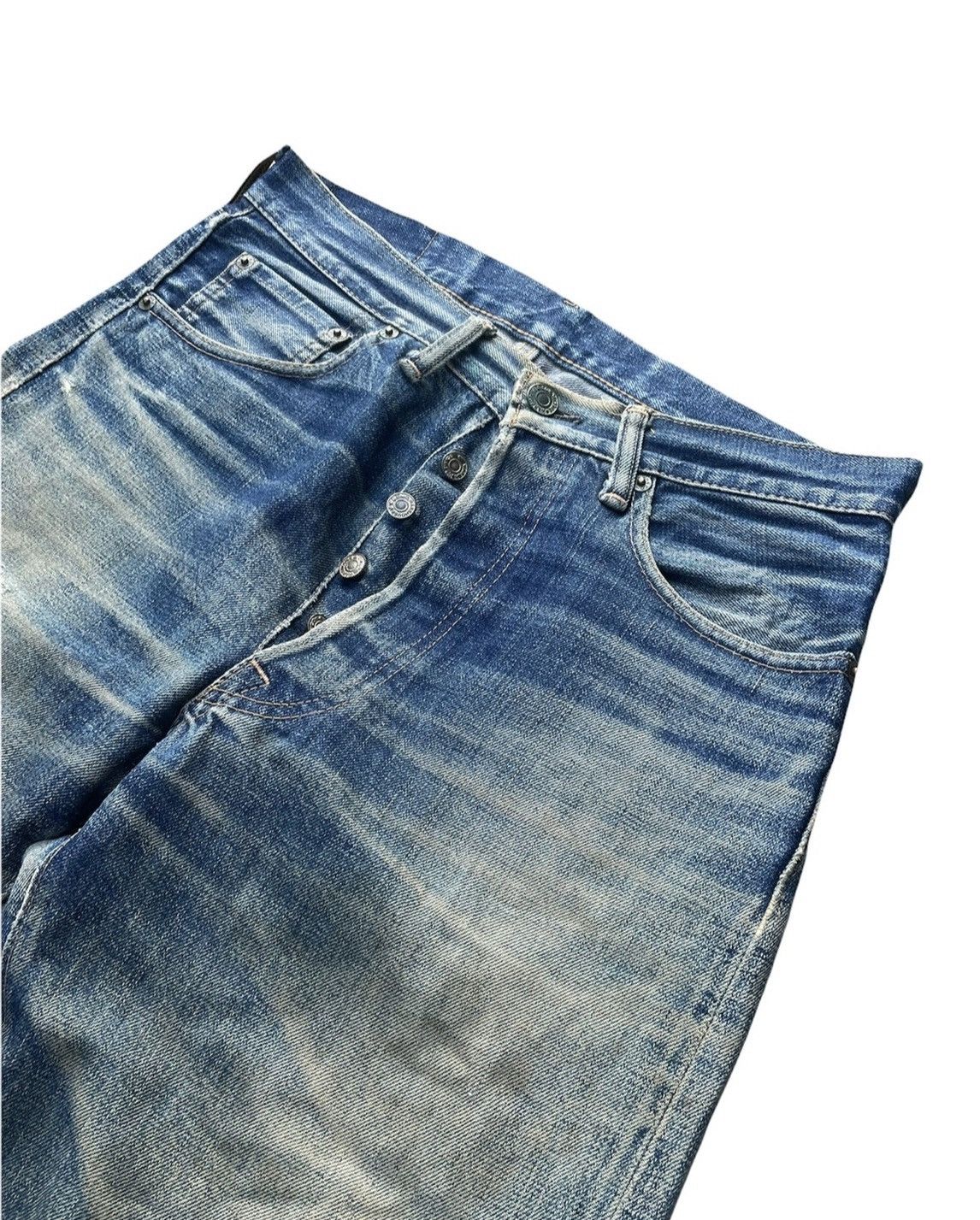 Vintage Vintage Warehouse Co Selvedge Denim Size US 31 - 5 Thumbnail