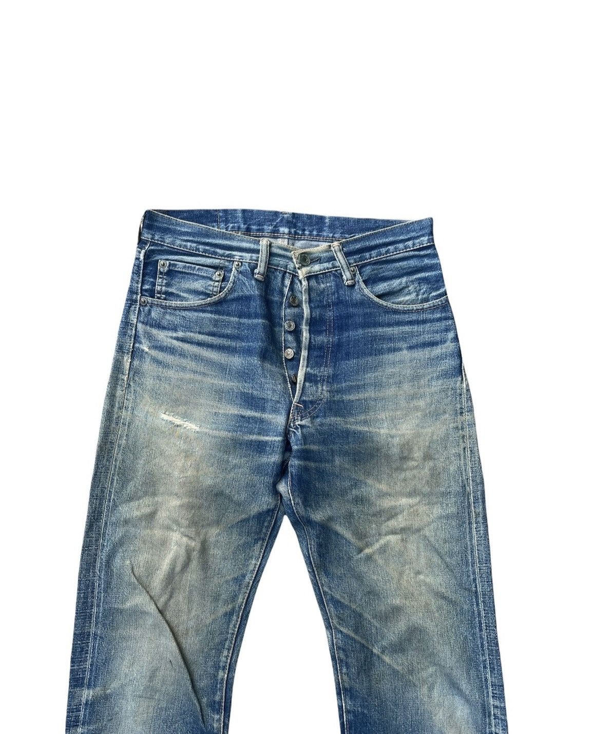 Vintage Vintage Warehouse Co Selvedge Denim Size US 31 - 3 Thumbnail