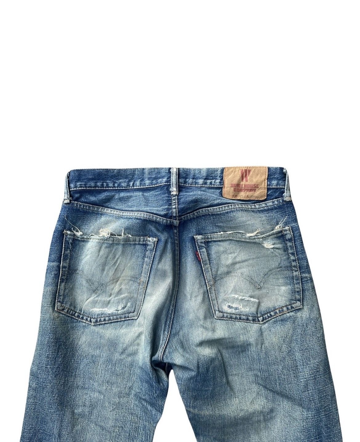 Vintage Vintage Warehouse Co Selvedge Denim Size US 31 - 8 Thumbnail