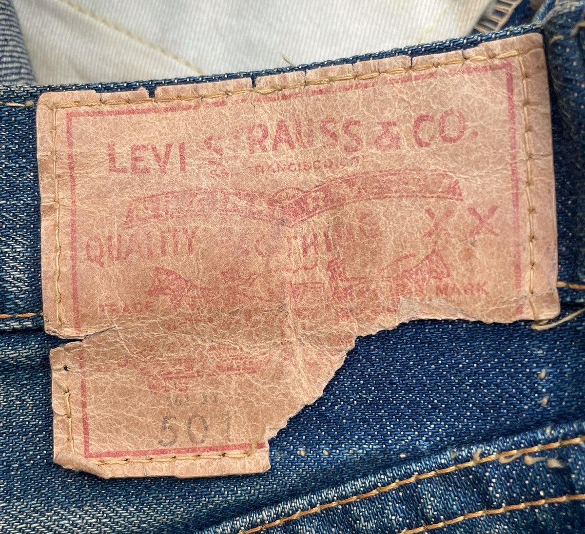 Levi's Vintage Levis 2001 501 E 1966 Selvedge Denim Size US 28 / EU 44 - 8 Thumbnail