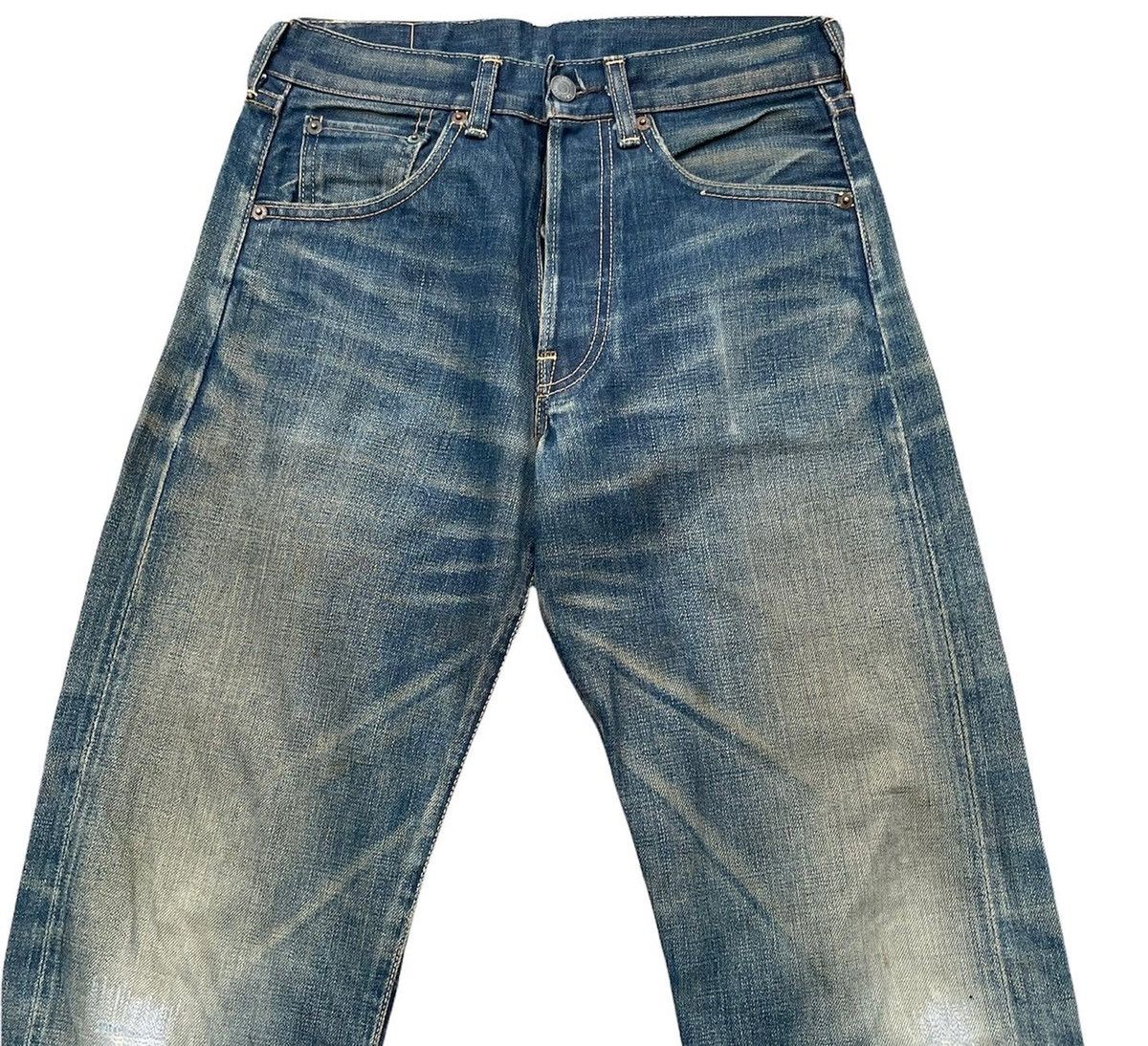 Levi's Vintage Levis 2001 501 E 1966 Selvedge Denim Size US 28 / EU 44 - 3 Thumbnail