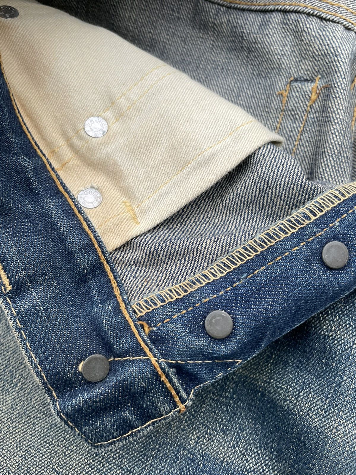 Levi's Vintage Levis 2001 501 E 1966 Selvedge Denim Size US 28 / EU 44 - 20 Thumbnail