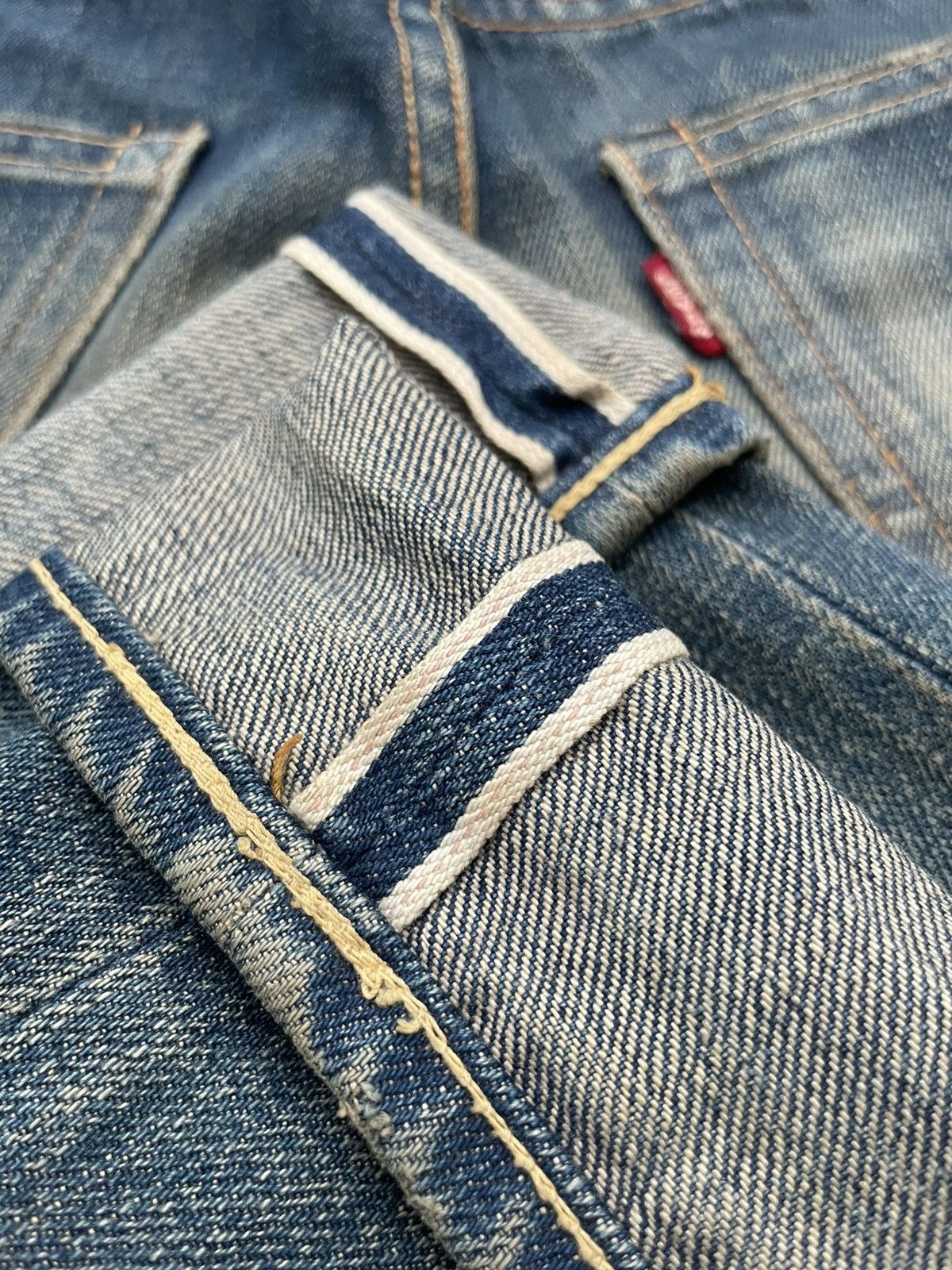 Levi's Vintage Levis 2001 501 E 1966 Selvedge Denim Size US 28 / EU 44 - 16 Thumbnail
