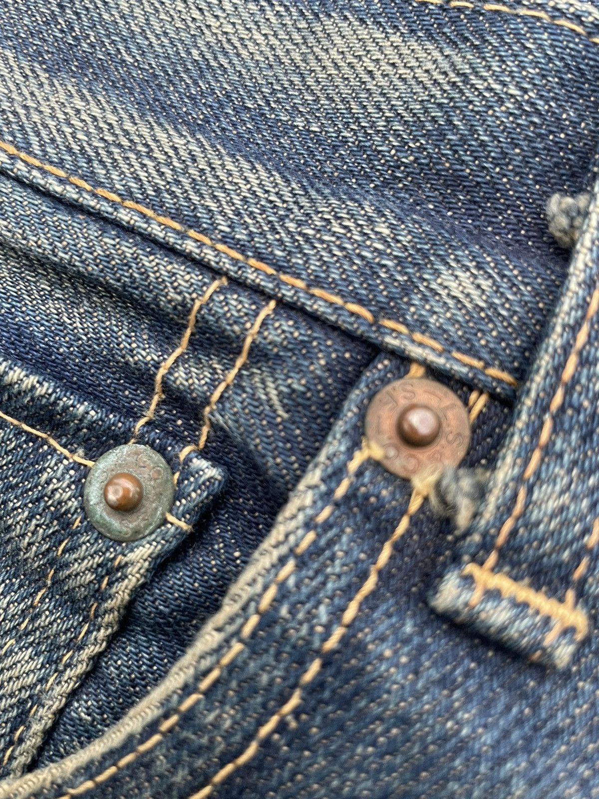 Levi's Vintage Levis 2001 501 E 1966 Selvedge Denim Size US 28 / EU 44 - 22 Thumbnail