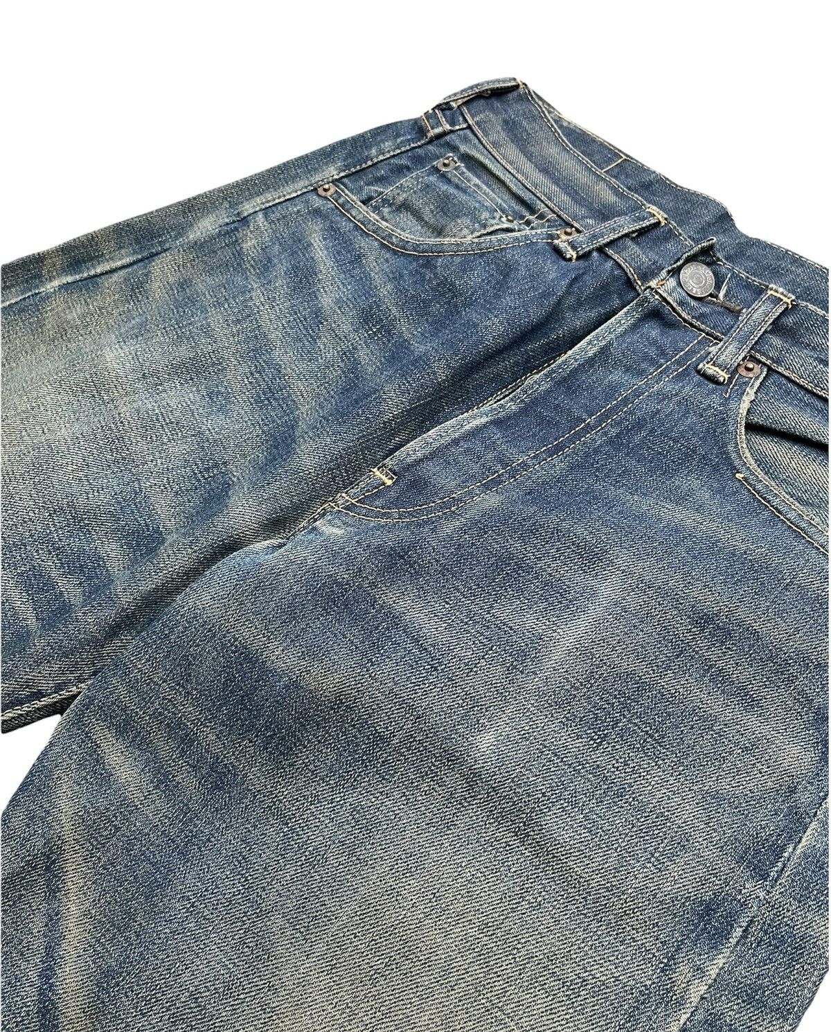 Levi's Vintage Levis 2001 501 E 1966 Selvedge Denim Size US 28 / EU 44 - 13 Thumbnail