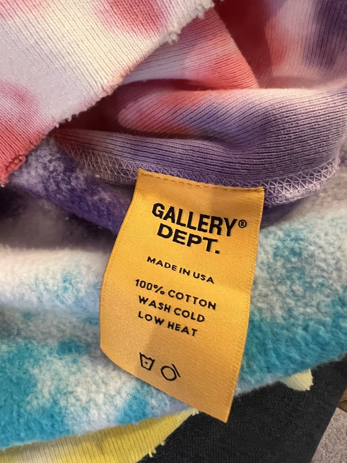 Gallery Dept. Gallery Dept. Tye Die Hoodie Size US M / EU 48-50 / 2 - 6 Thumbnail