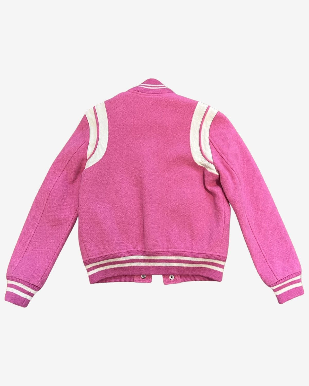 Saint Laurent Paris *RARE* SLP Teddy Jacket PINK Hedi Slimane Size XS / US 0-2 / IT 36-38 - 2 Thumbnail