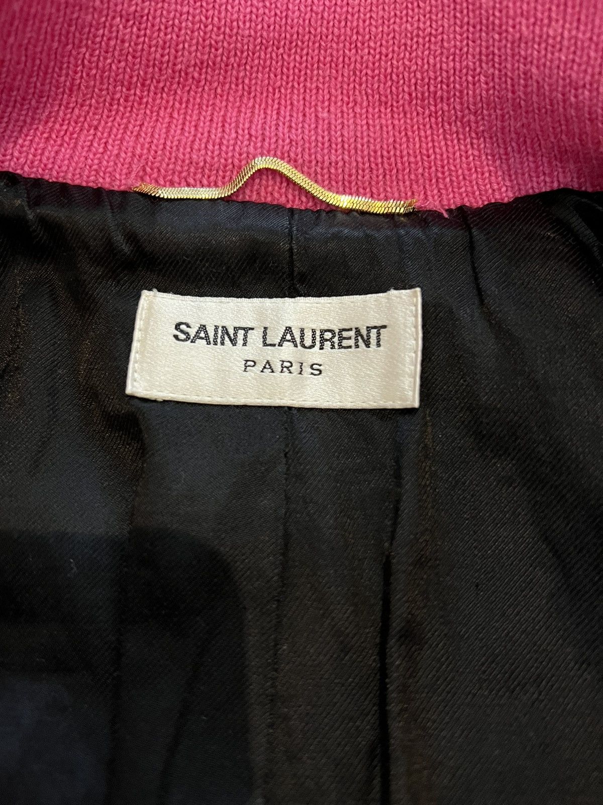 *RARE* SLP Teddy Jacket PINK Hedi Slimane