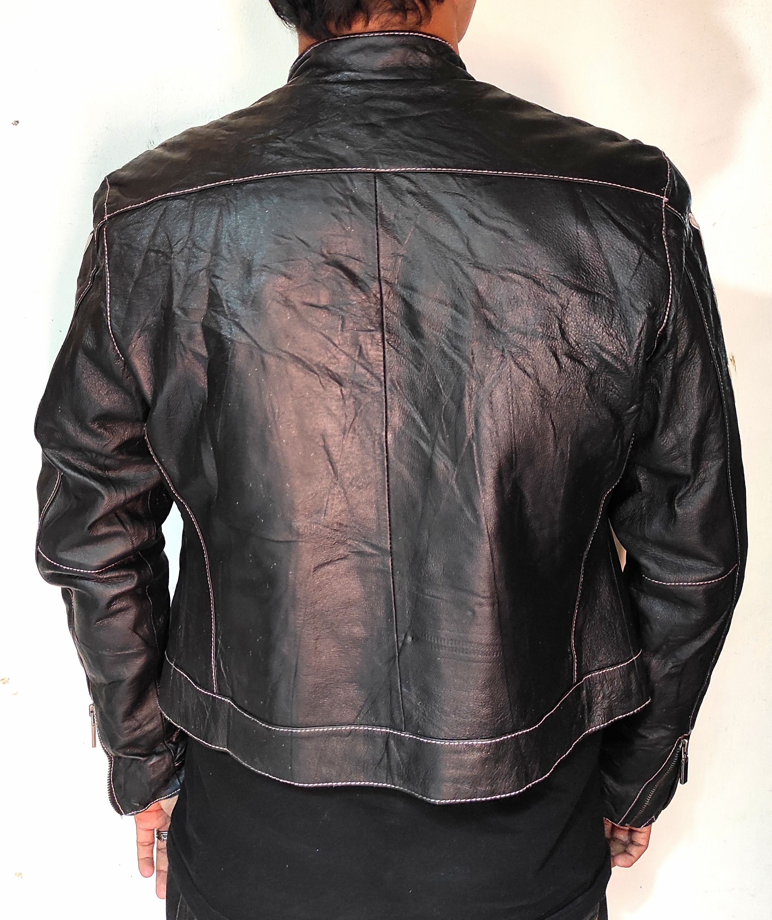 Playboy Beautiful Playboy Leather Jacket Embriodered Logo Size S / US 4 / IT 40 - 11 Thumbnail