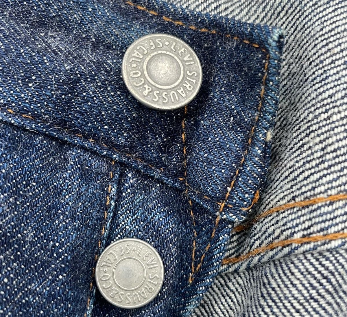 Levi's Vintage Levis 1999 501XX E 1955 Selvedge Denim Size US 32 / EU 48 - 10 Thumbnail