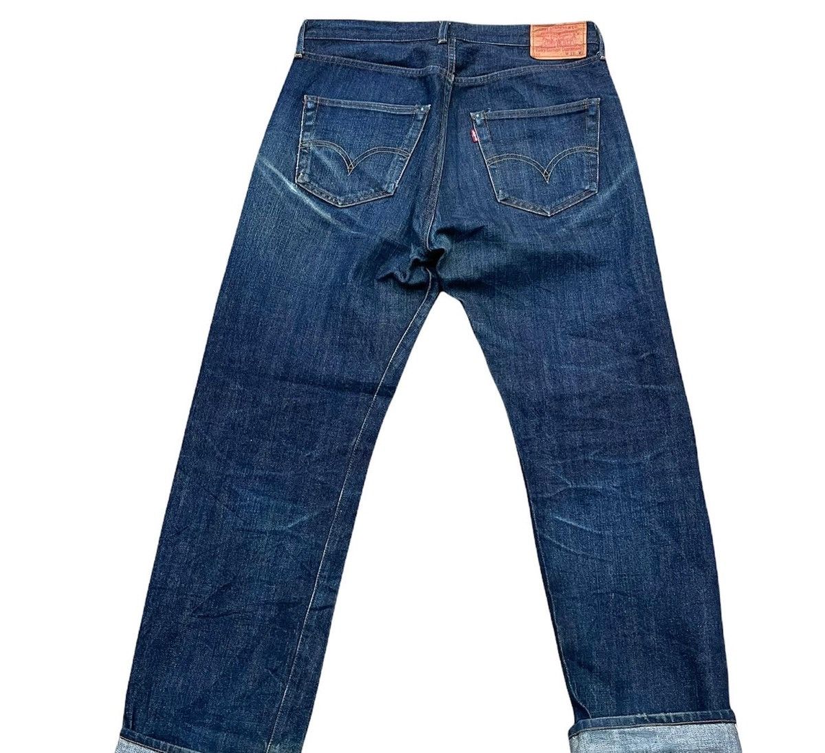 Levi's Vintage Levis 1999 501XX E 1955 Selvedge Denim Size US 32 / EU 48 - 4 Thumbnail