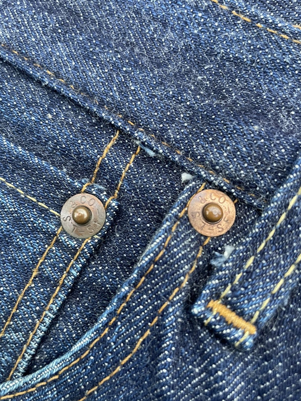 Levi's Vintage Levis 1999 501XX E 1955 Selvedge Denim Size US 32 / EU 48 - 21 Thumbnail