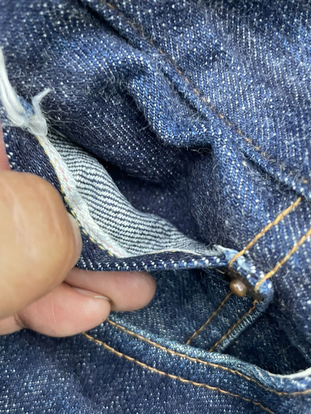 Levi's Vintage Levis 1999 501XX E 1955 Selvedge Denim Size US 32 / EU 48 - 20 Thumbnail