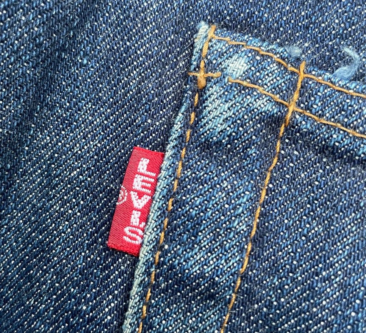 Levi's Vintage Levis 1999 501XX E 1955 Selvedge Denim Size US 32 / EU 48 - 8 Thumbnail
