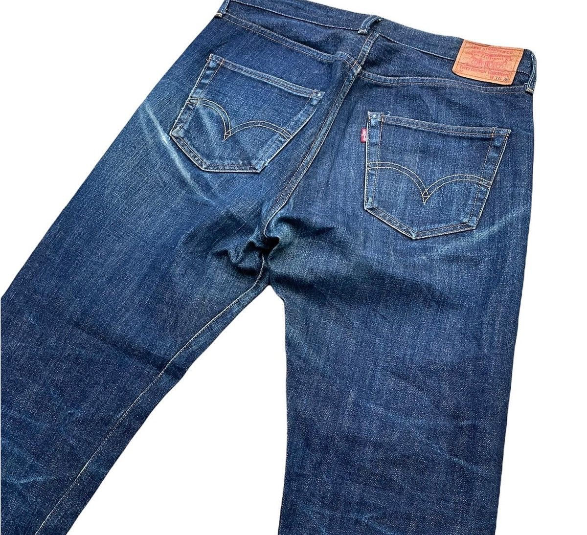 Levi's Vintage Levis 1999 501XX E 1955 Selvedge Denim Size US 32 / EU 48 - 5 Thumbnail
