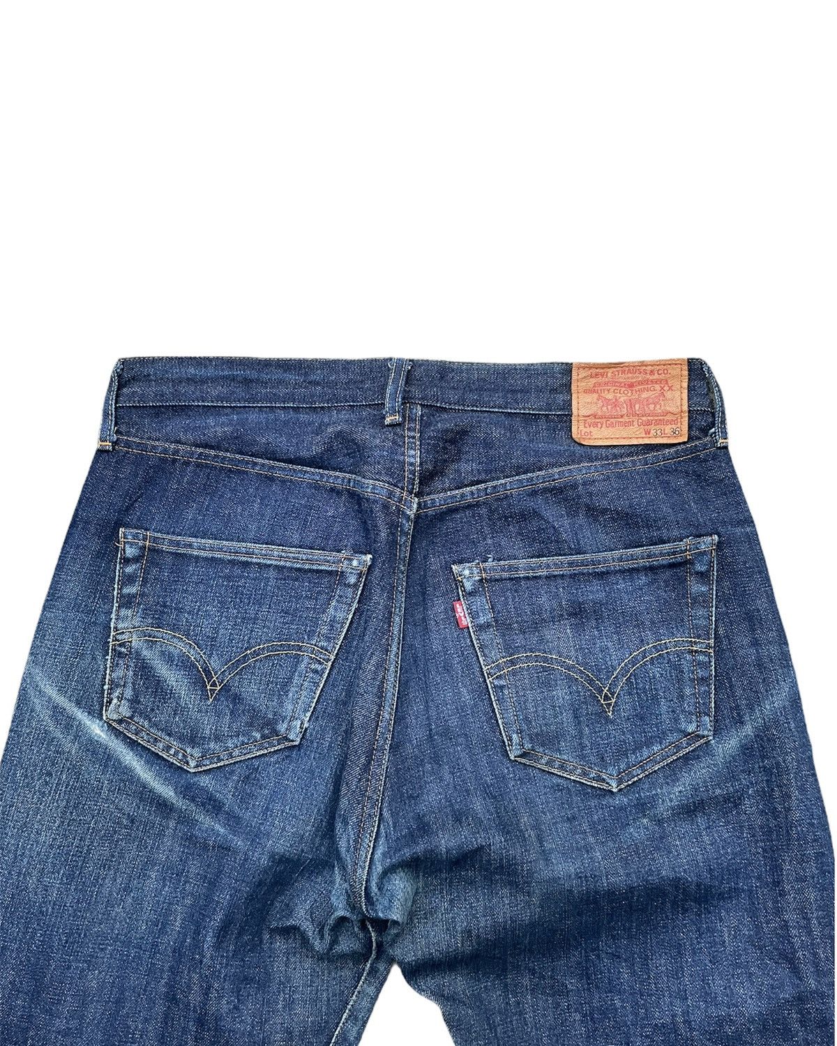 Levi's Vintage Levis 1999 501XX E 1955 Selvedge Denim Size US 32 / EU 48 - 13 Thumbnail