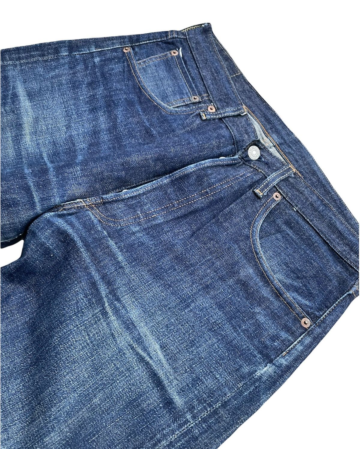 Levi's Vintage Levis 1999 501XX E 1955 Selvedge Denim Size US 32 / EU 48 - 11 Thumbnail