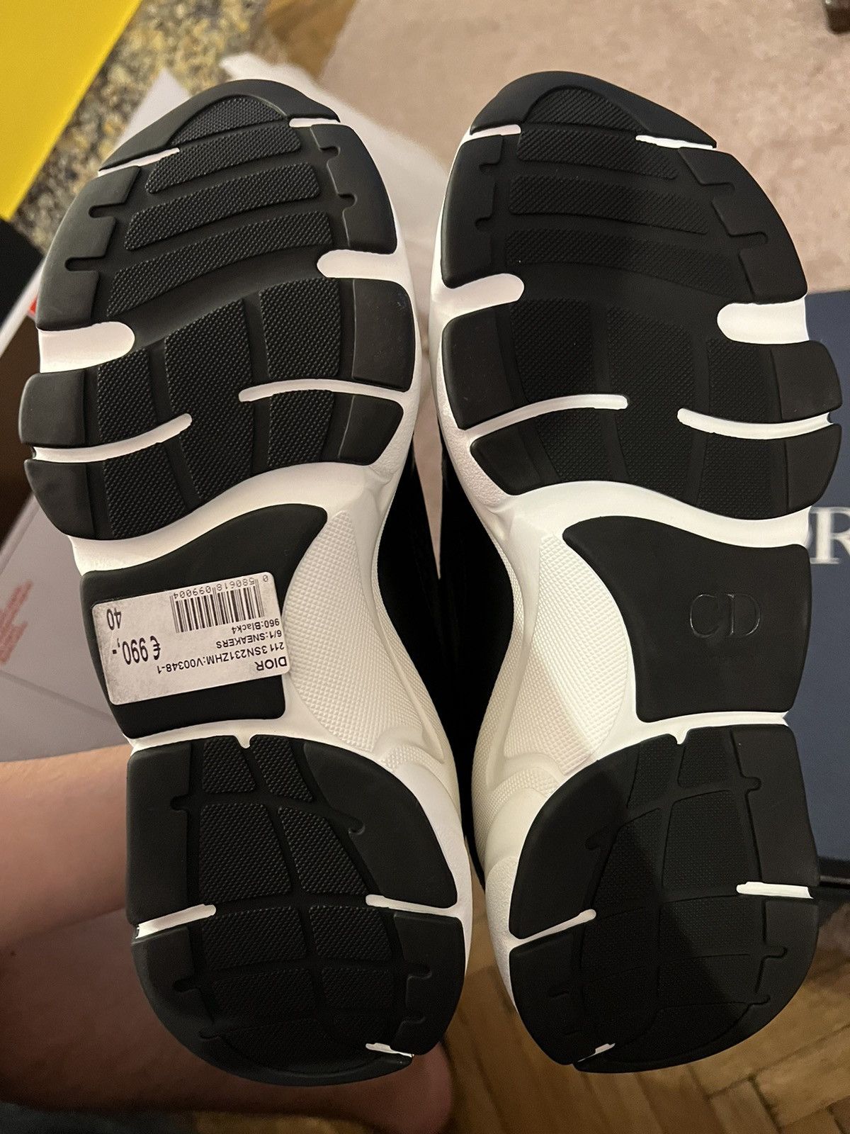 Dior *DSWT*B22 Black/White lowtop size 40 Size US 7 / EU 40 - 7 Thumbnail