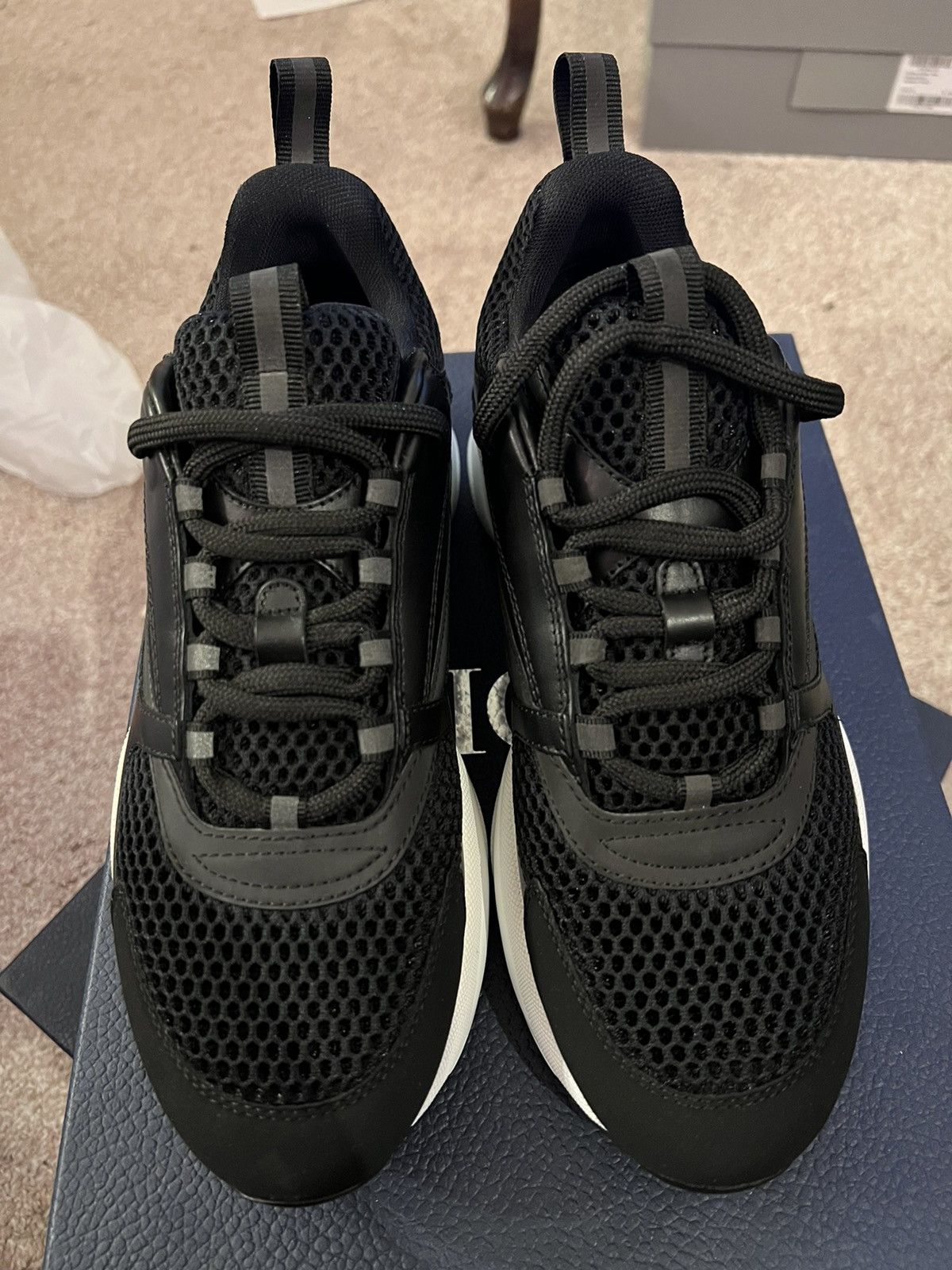 Dior *DSWT*B22 Black/White lowtop size 40 Size US 7 / EU 40 - 6 Thumbnail