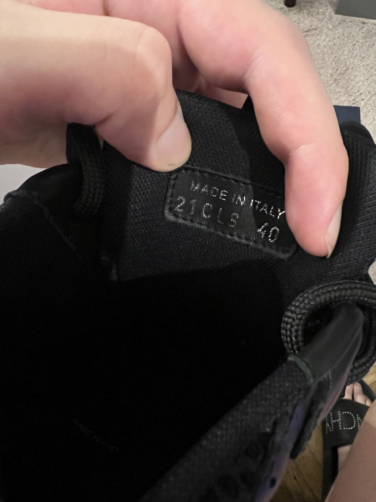 Dior *DSWT*B22 Black/White lowtop size 40 Size US 7 / EU 40 - 8 Thumbnail