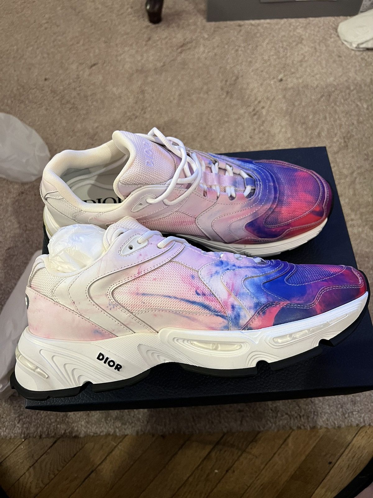 Dior *DSWT* CD1 BLUE/RED DIOR Sneaker Size 43 Size US 10 / EU 43 - 1 Thumbnail