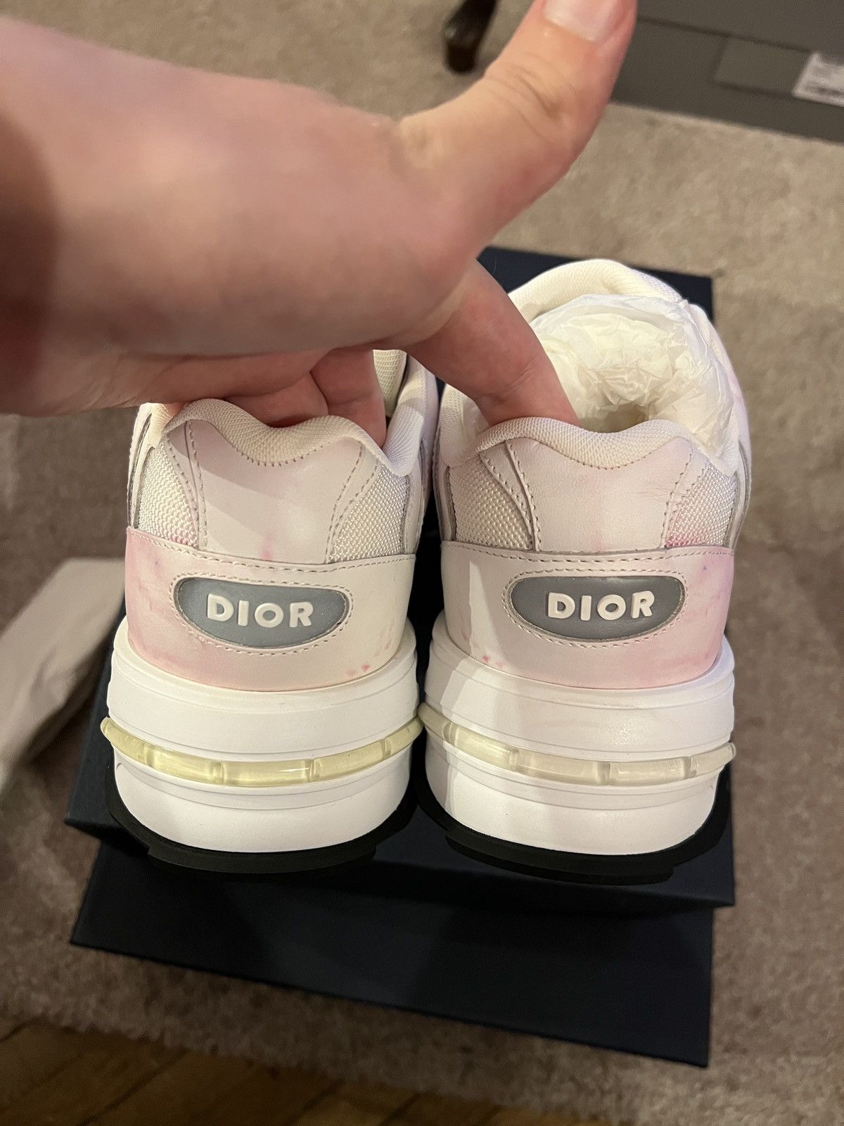 Dior *DSWT* CD1 BLUE/RED DIOR Sneaker Size 43 Size US 10 / EU 43 - 4 Thumbnail
