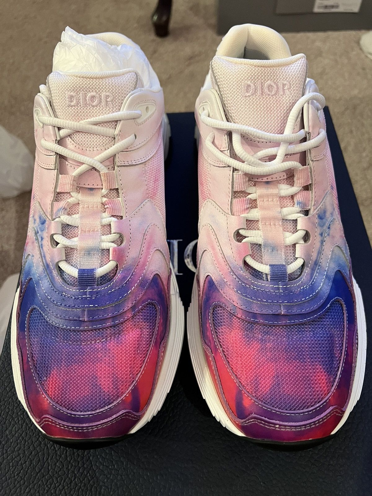 Dior *DSWT* CD1 BLUE/RED DIOR Sneaker Size 43 Size US 10 / EU 43 - 2 Thumbnail
