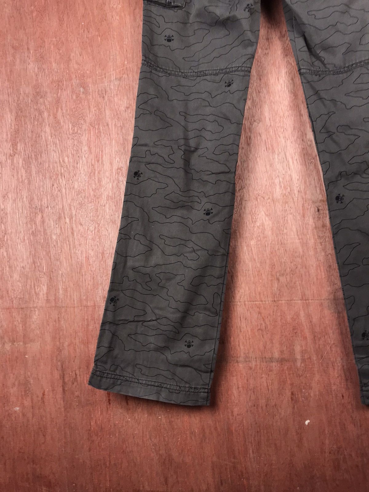 Japanese Brand Blue cross Skull utility Multipocket Cargo Pants #2298 Size US 28 / EU 44 - 8 Thumbnail