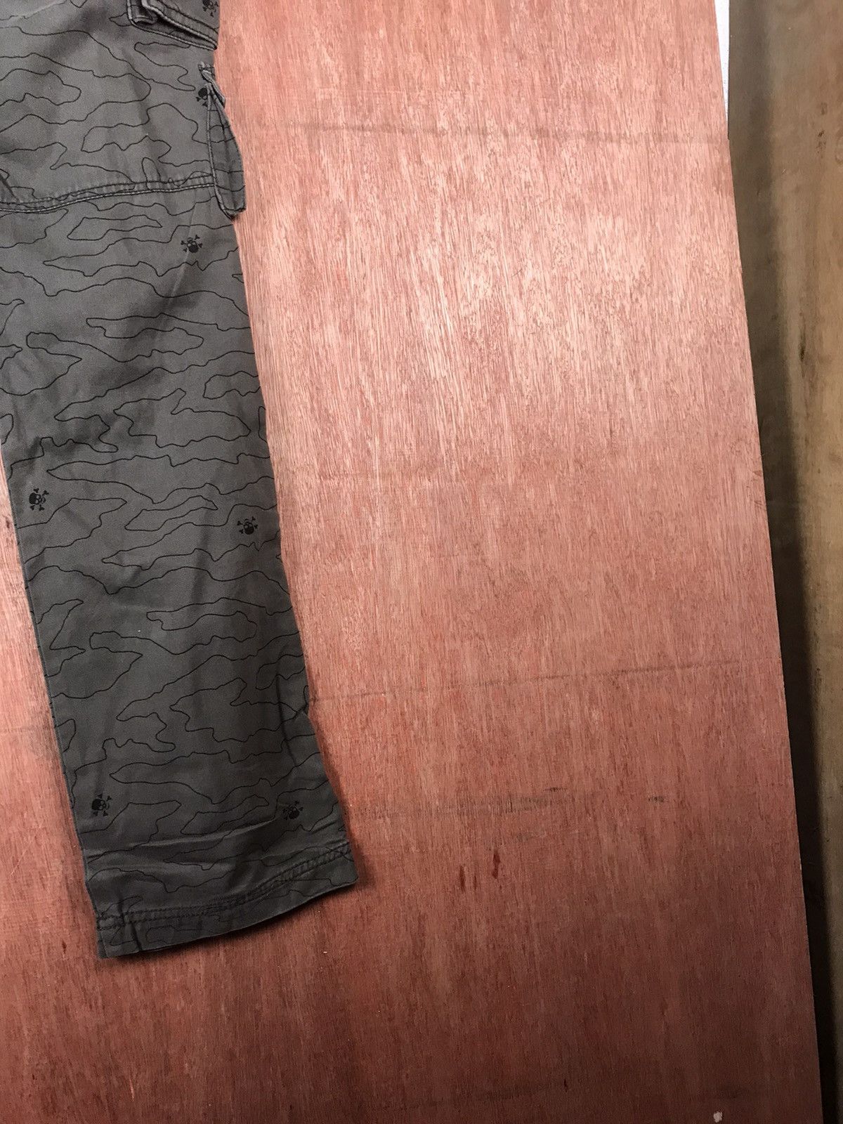 Japanese Brand Blue cross Skull utility Multipocket Cargo Pants #2298 Size US 28 / EU 44 - 9 Thumbnail