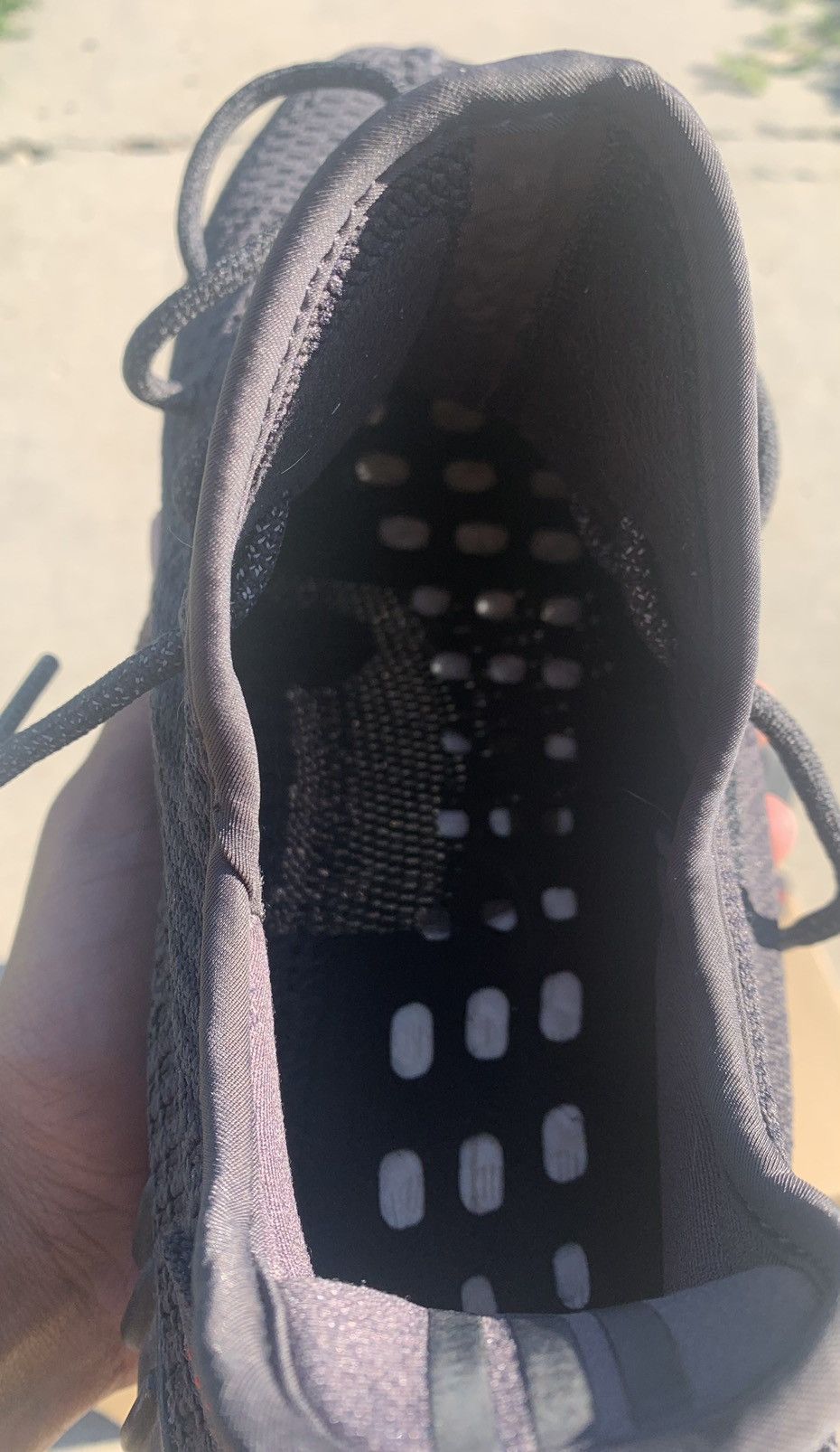 Adidas × Kanye West Yeezy Boost 350 V2 Black Non-Reflective 2019 Size US 13 / EU 46 - 6 Thumbnail