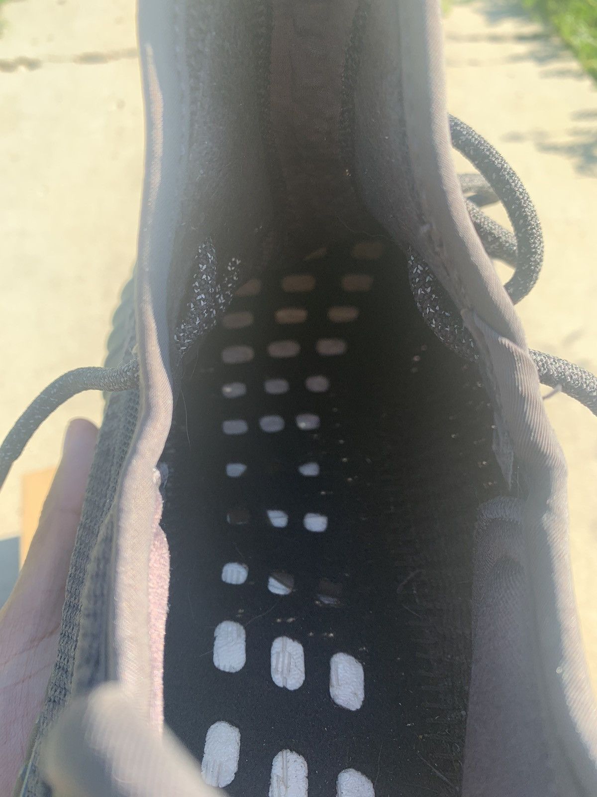 Adidas × Kanye West Yeezy Boost 350 V2 Black Non-Reflective 2019 Size US 13 / EU 46 - 9 Thumbnail