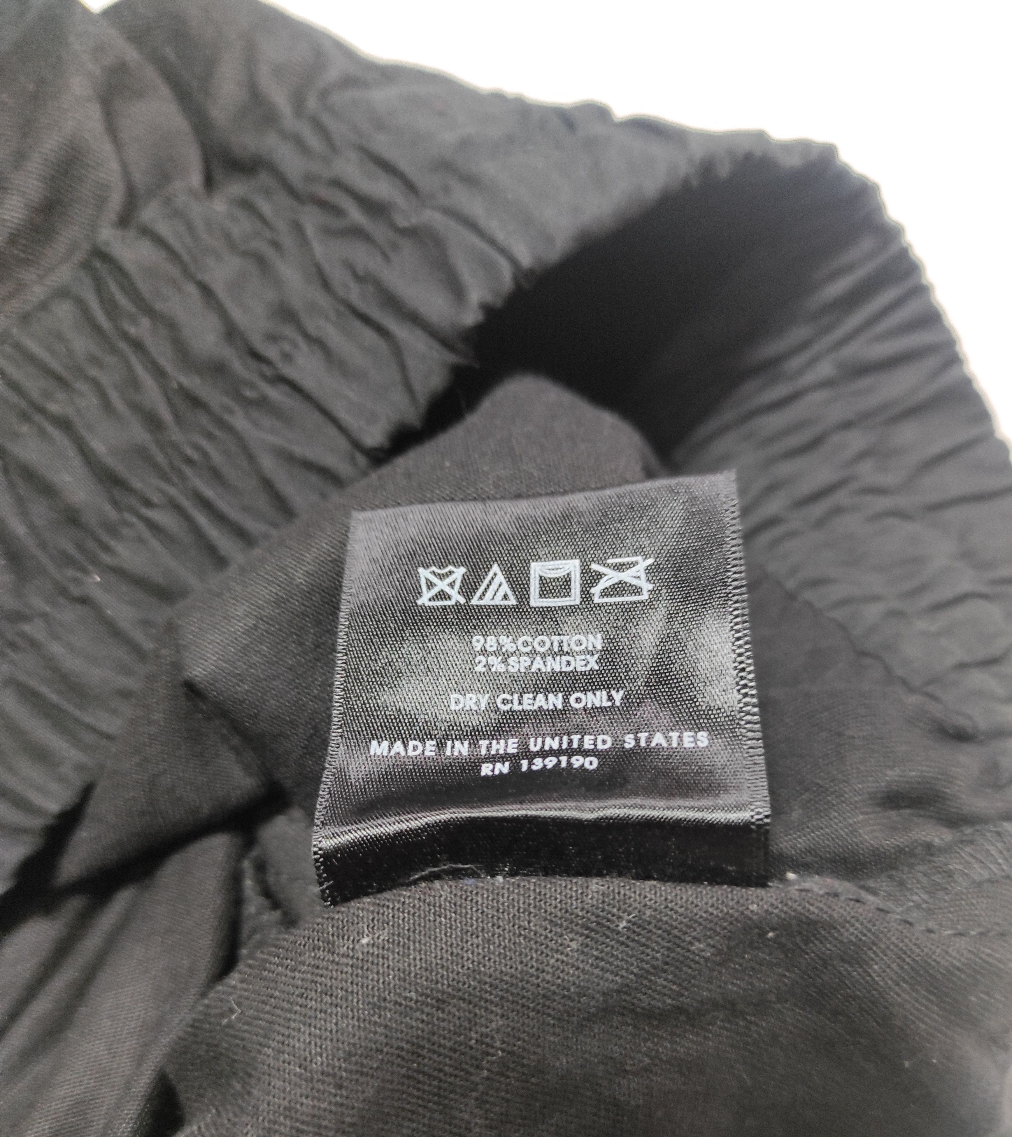 Fear of God Fear of God Third Collection 2014-2015 Black SkinyPants Size US 29 - 11 Thumbnail