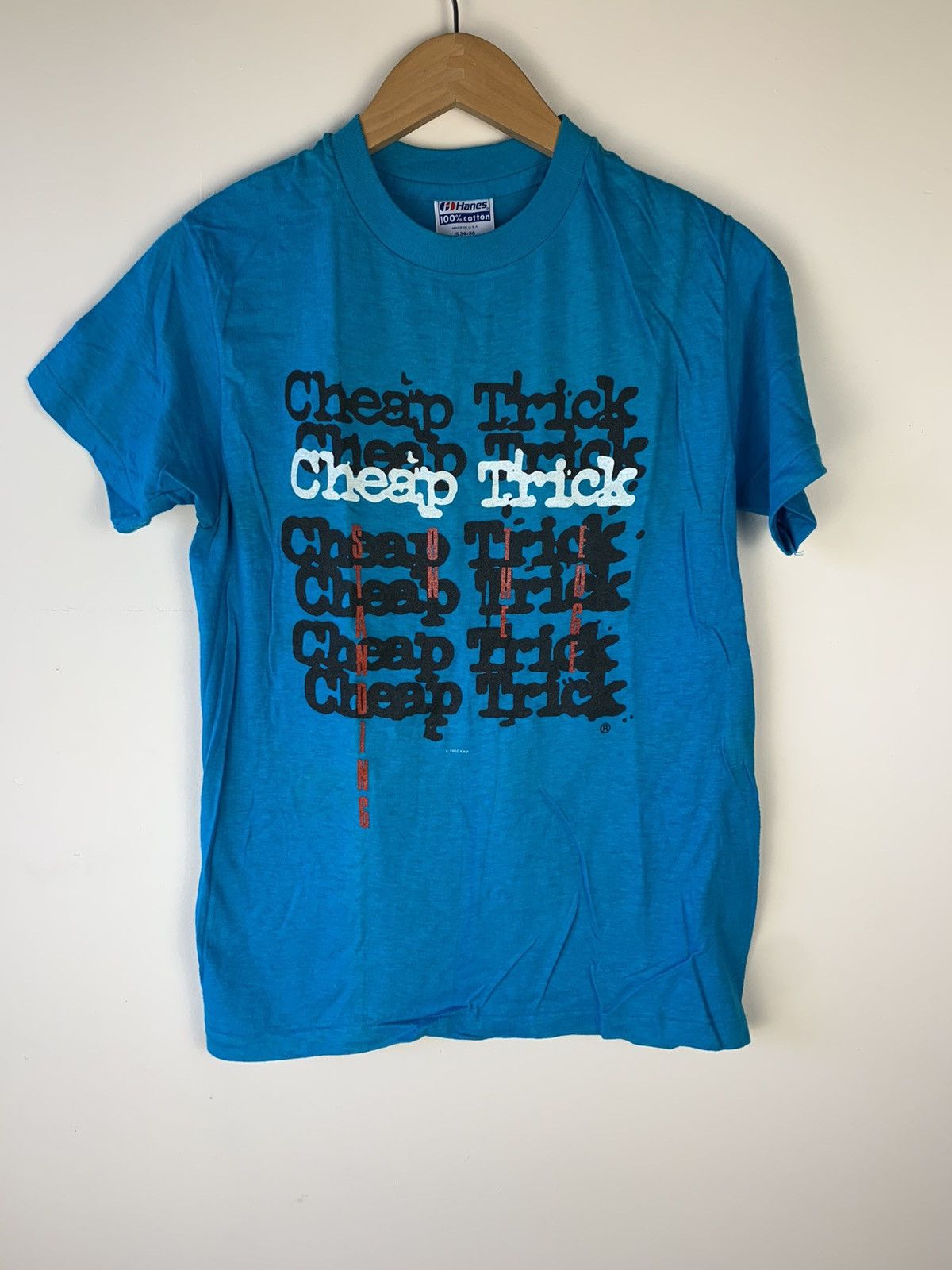 Band Tees Vintage 1985 Cheap Trick Standing on the Edge Tee Size US S / EU 44-46 / 1 - 1 Thumbnail