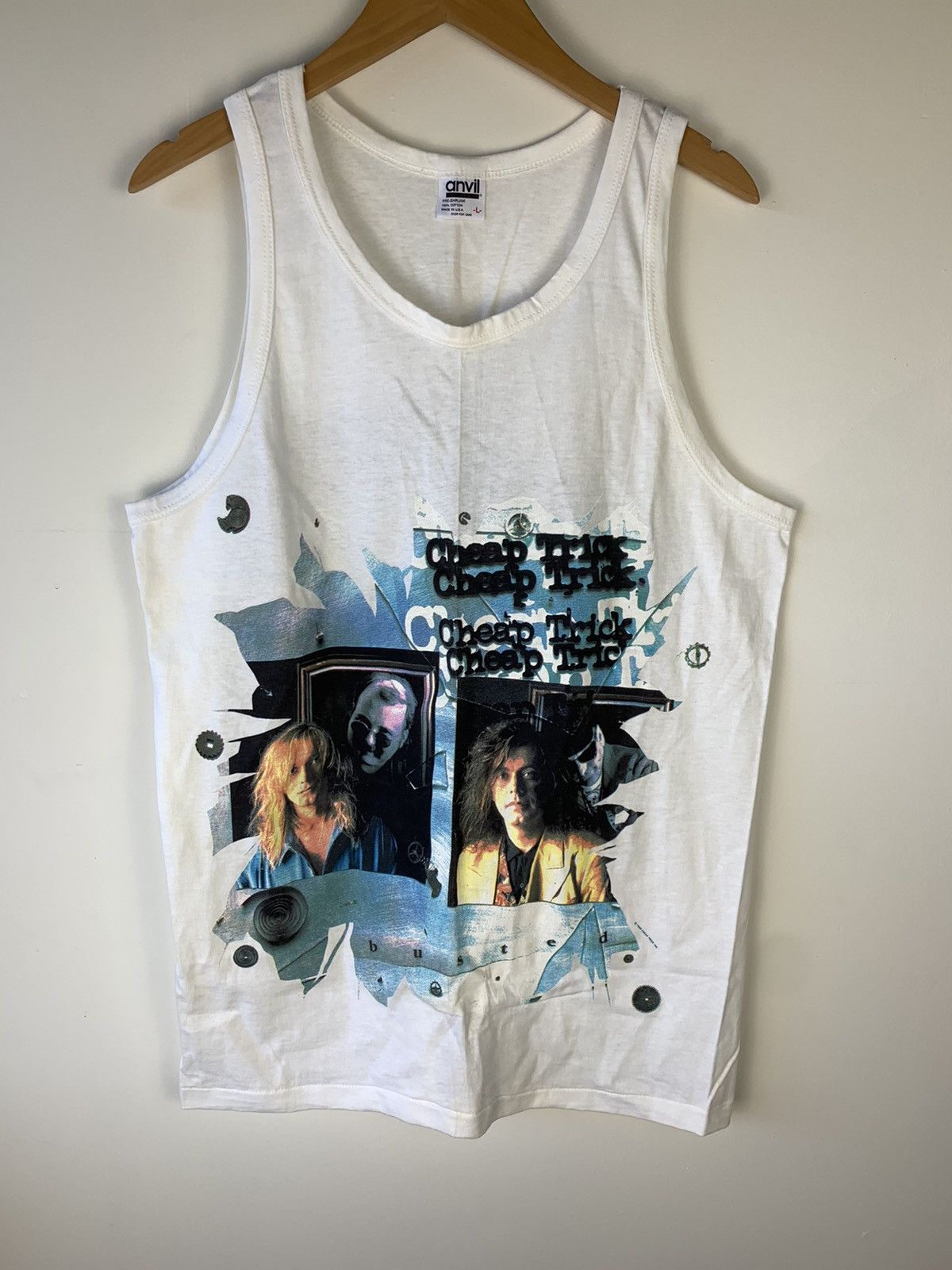 Band Tees Vintage Cheaptrick Busted Tank Top Size US L / EU 52-54 / 3 - 1 Thumbnail