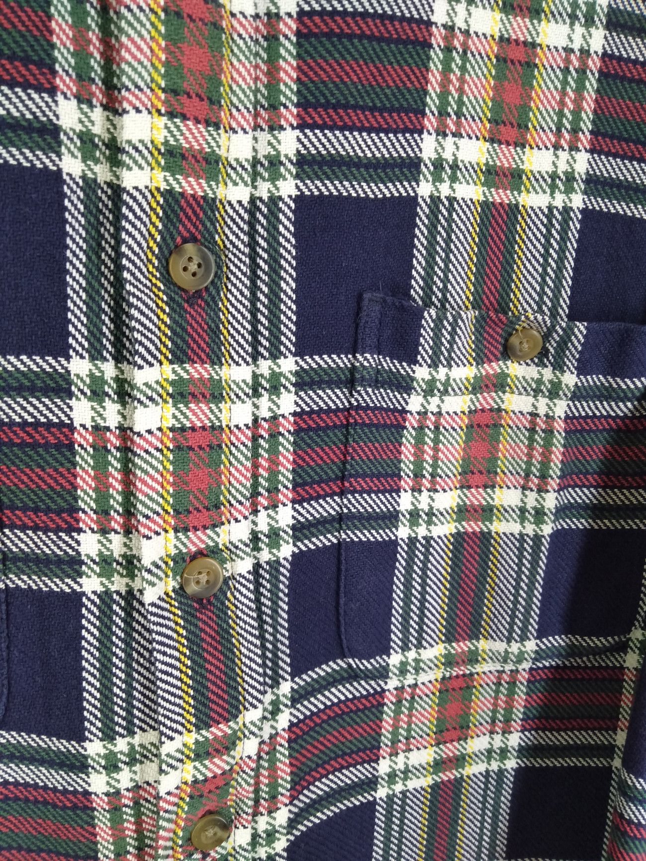 Eddie Bauer × Flannel × Japanese Brand Outdoor Outfitters EDDIE BAUER Homme Thick Flannel Shirt Size US M / EU 48-50 / 2 - 5 Thumbnail