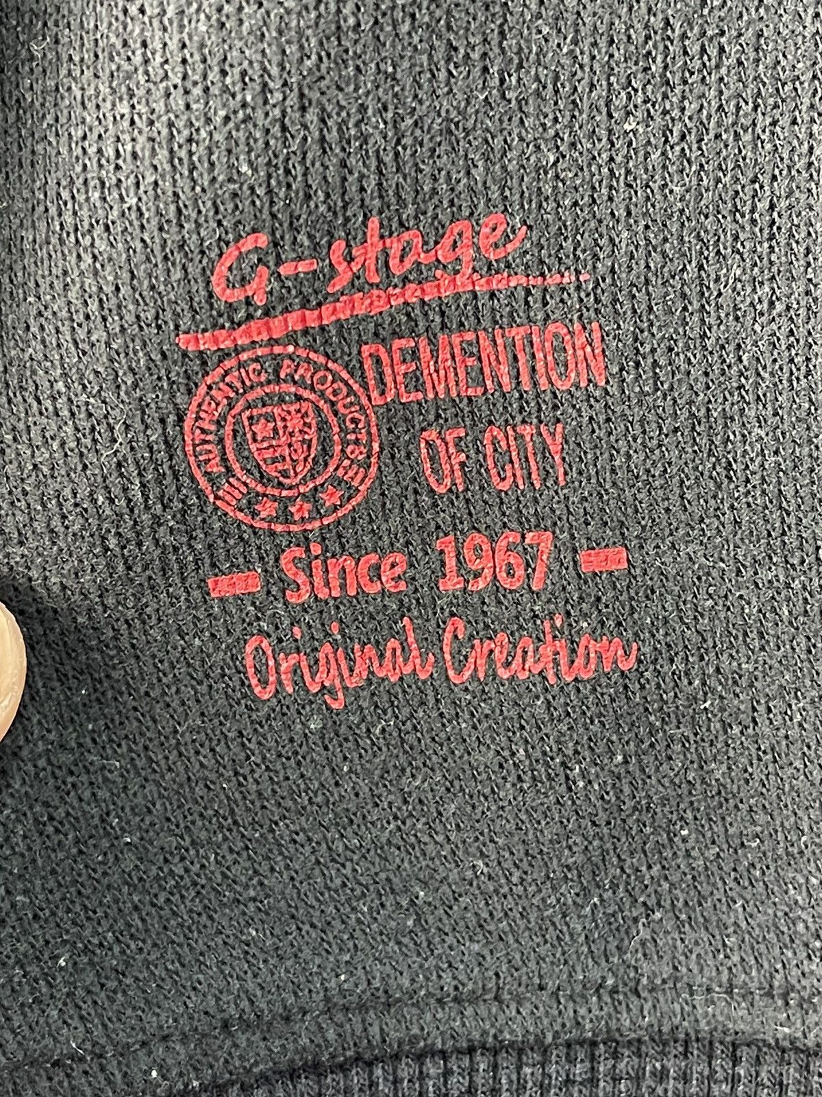 Japanese Brand × Vintage 🔥Vintage G-Stage Italia Side Tape Design Embroidery Jacket Size US L / EU 52-54 / 3 - 4 Thumbnail