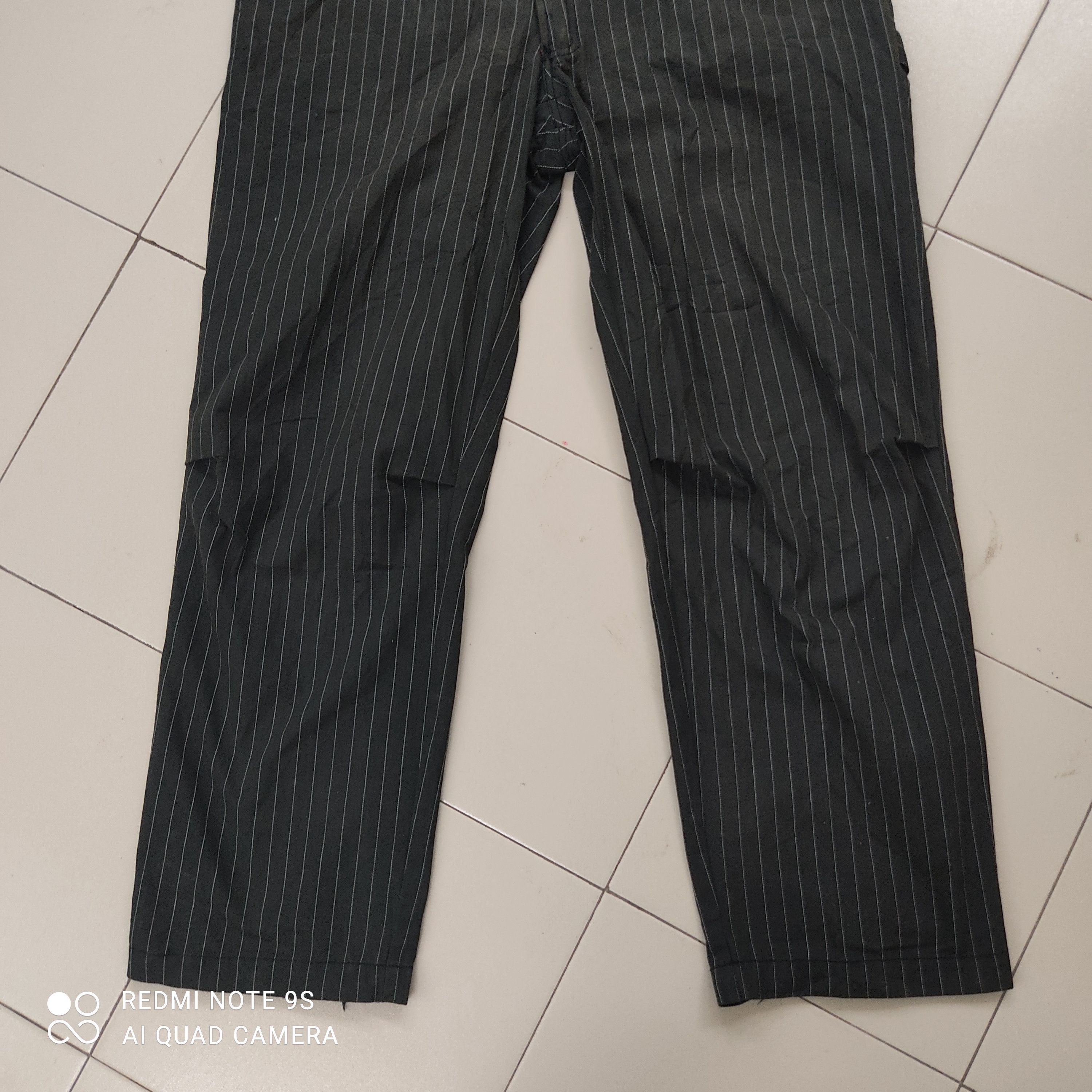 Japanese Brand 💥Stripe Hummer Workers Coverall Size US 39 - 5 Thumbnail
