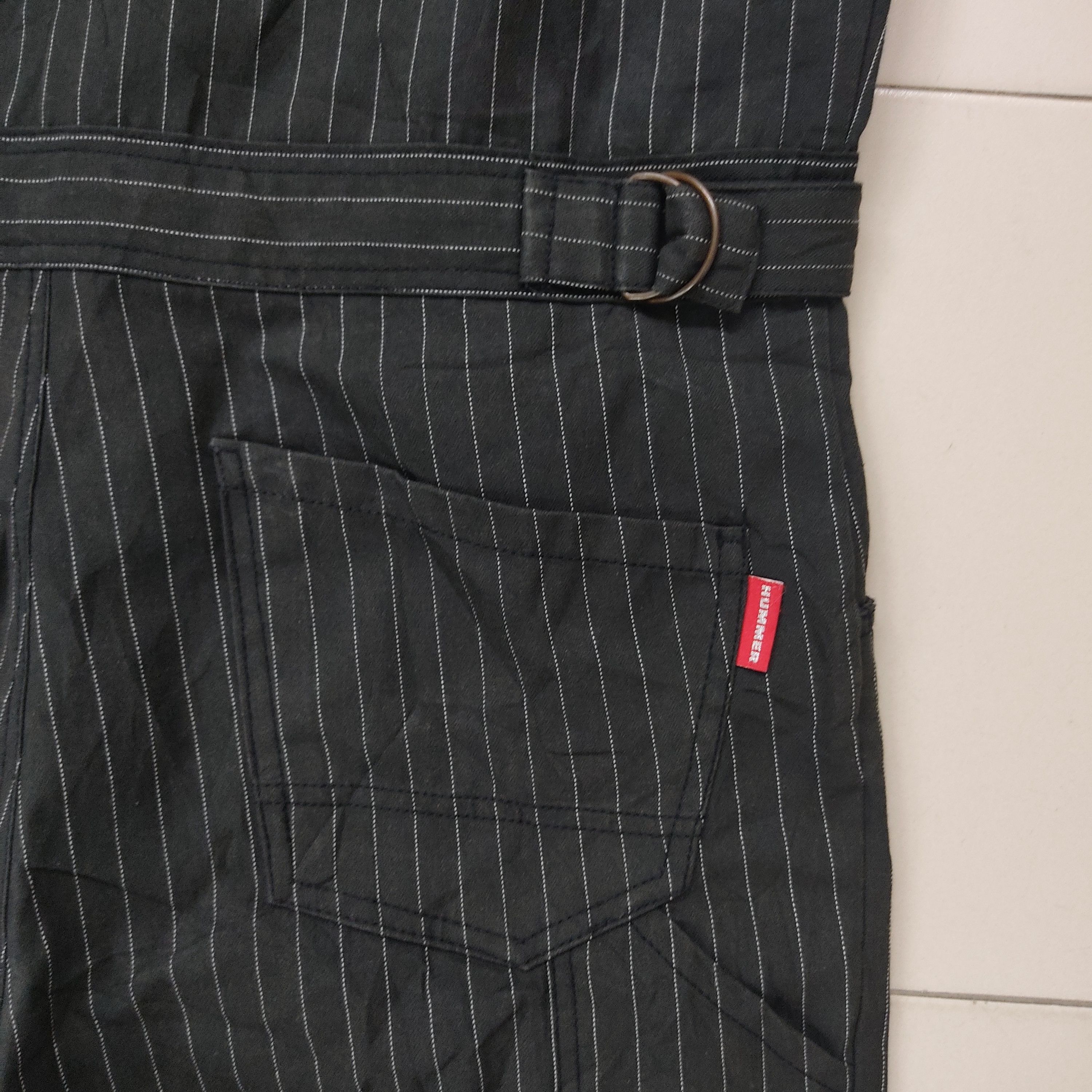 Japanese Brand 💥Stripe Hummer Workers Coverall Size US 39 - 14 Thumbnail