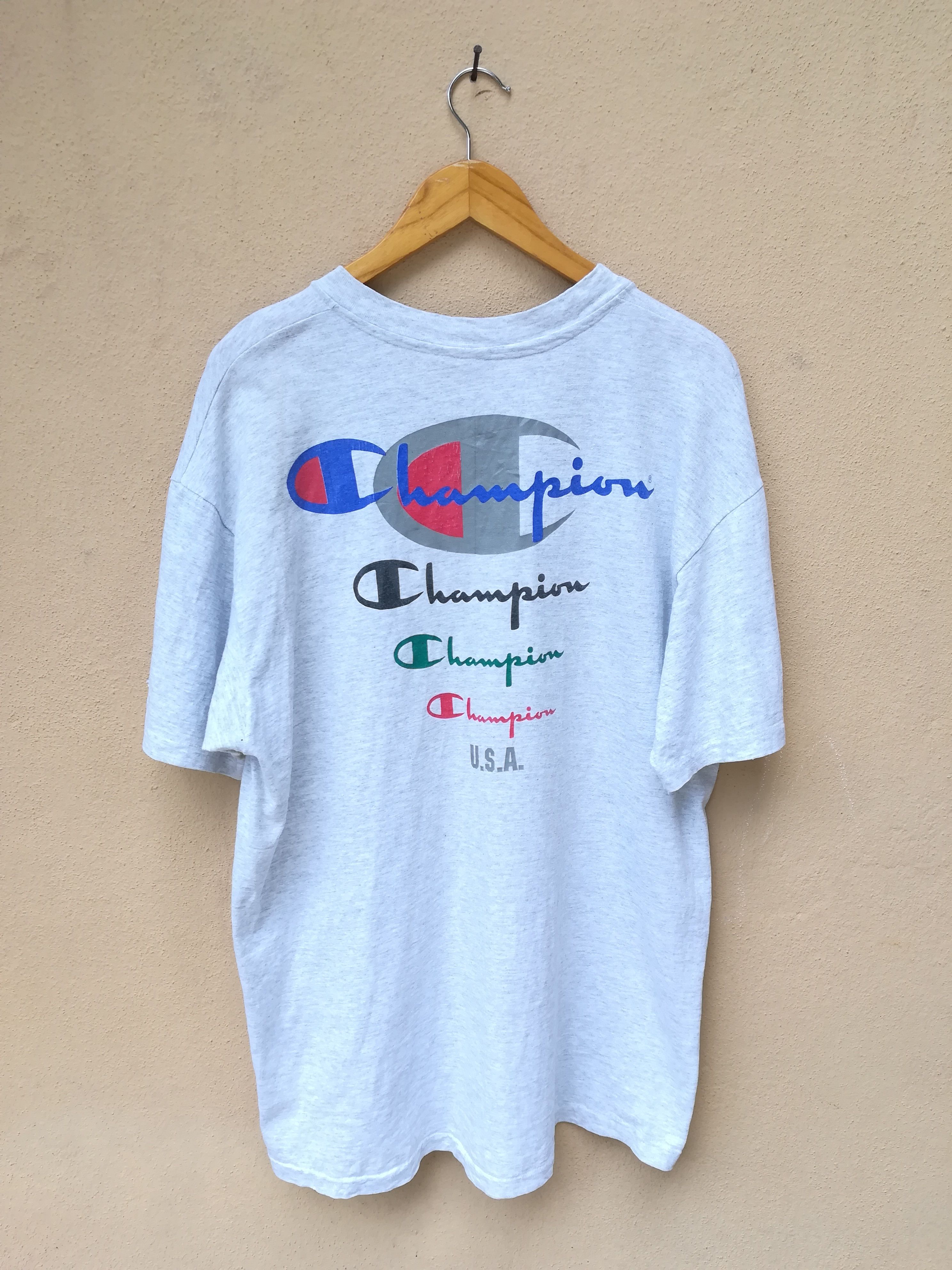 Champion × Vintage Vintage Champion Tee Size US XL / EU 56 / 4 - 1 Thumbnail