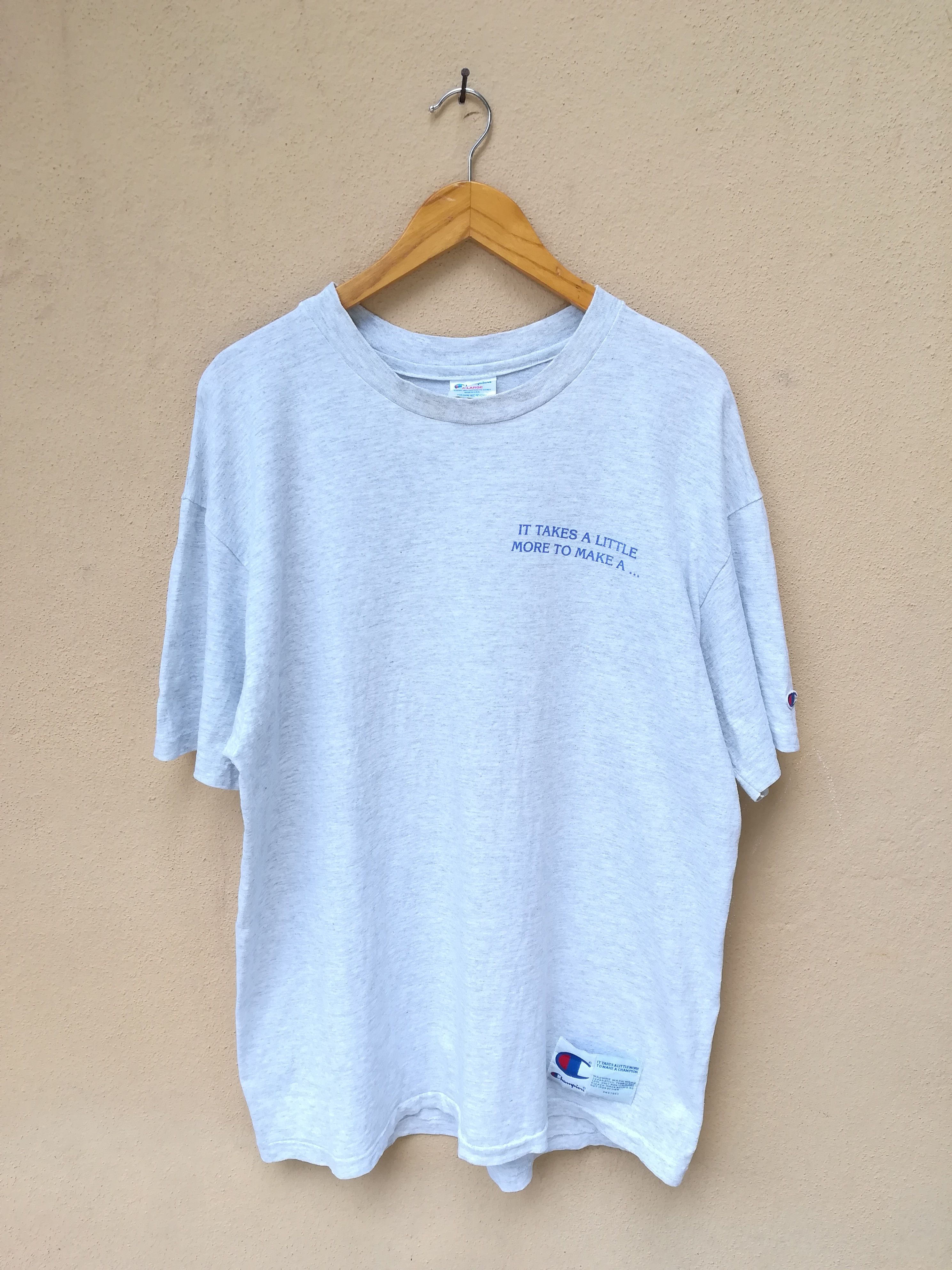 Champion × Vintage Vintage Champion Tee Size US XL / EU 56 / 4 - 2 Thumbnail