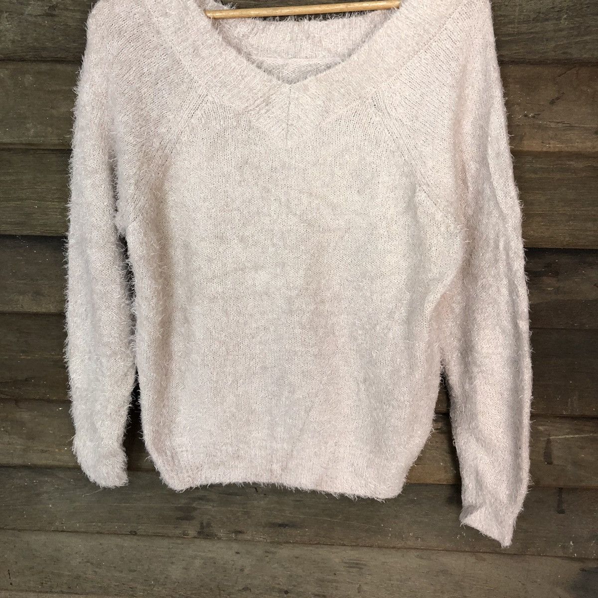 Homespun Knitwear × Japanese Brand Hypen World Gallery Shag Shaggy Fur Mohair Knitwear #7022 Size S / US 4 / IT 40 - 3 Thumbnail
