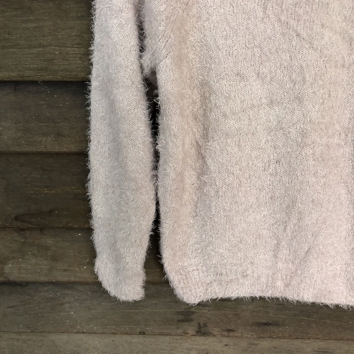 Homespun Knitwear × Japanese Brand Hypen World Gallery Shag Shaggy Fur Mohair Knitwear #7022 Size S / US 4 / IT 40 - 4 Thumbnail
