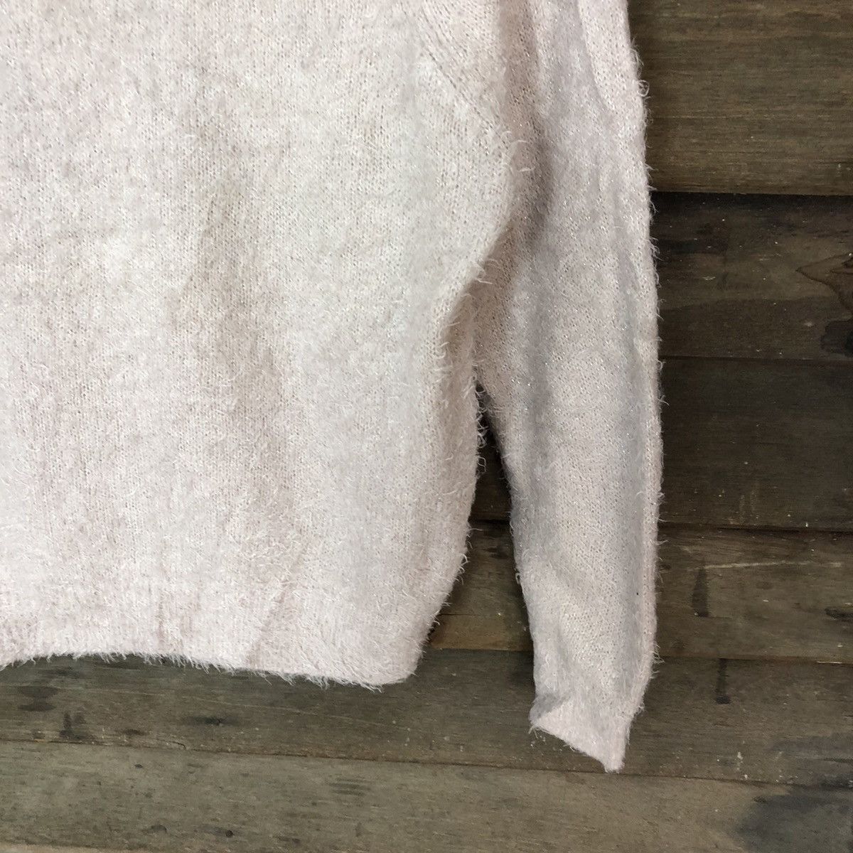 Homespun Knitwear × Japanese Brand Hypen World Gallery Shag Shaggy Fur Mohair Knitwear #7022 Size S / US 4 / IT 40 - 5 Thumbnail
