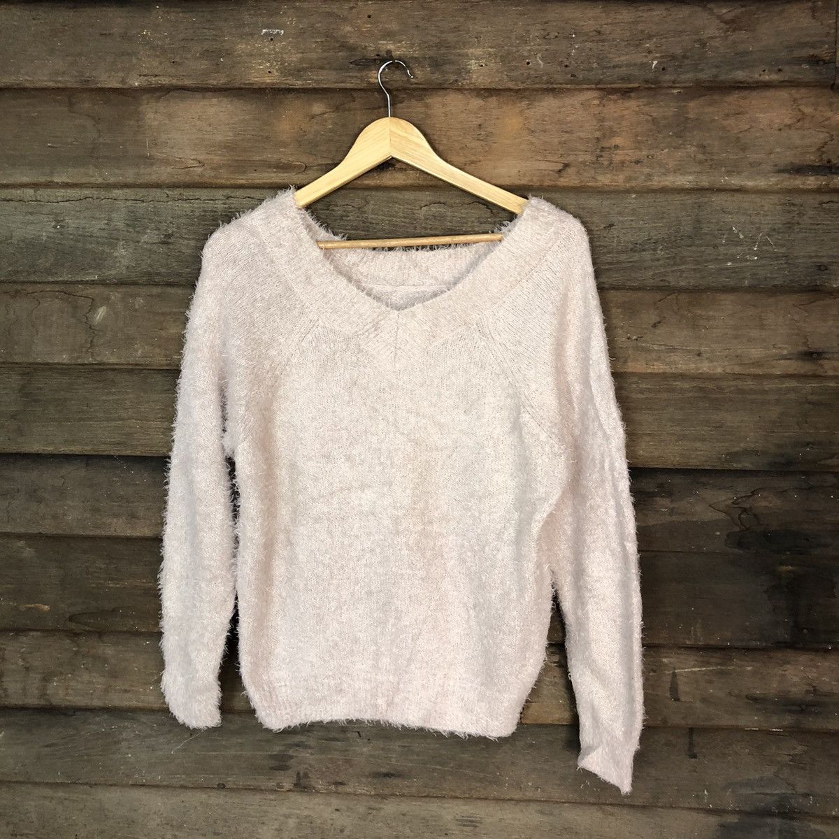 Homespun Knitwear × Japanese Brand Hypen World Gallery Shag Shaggy Fur Mohair Knitwear #7022 Size S / US 4 / IT 40 - 1 Thumbnail