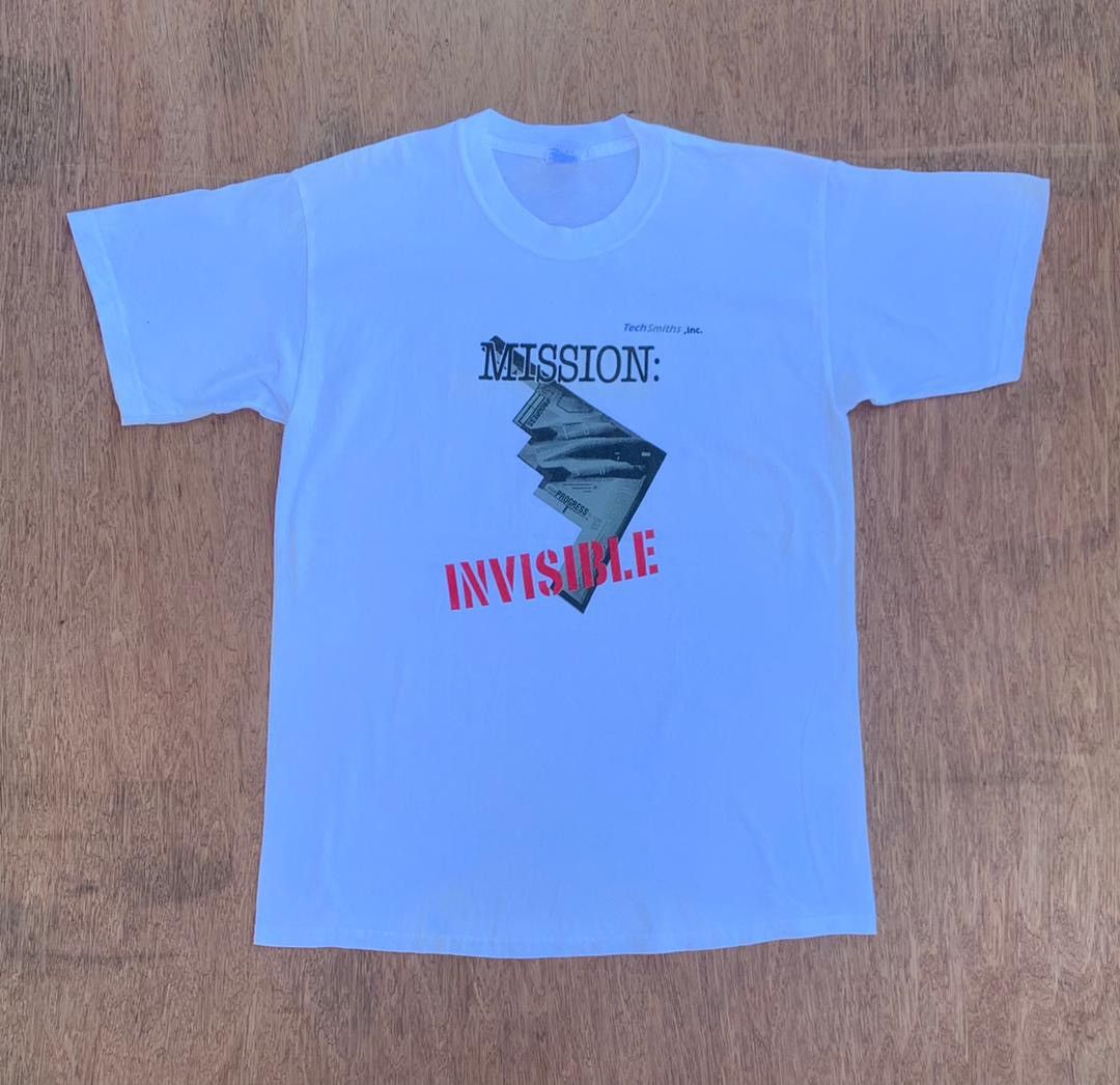 Vintage vintage tee D - 7 US air force Size US L / EU 52-54 / 3 - 1 Thumbnail