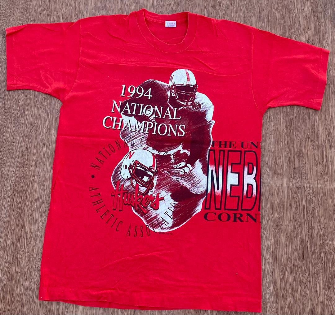 NFL × Vintage vintage tee huskers NFL A 16 Size US L / EU 52-54 / 3 - 1 Thumbnail