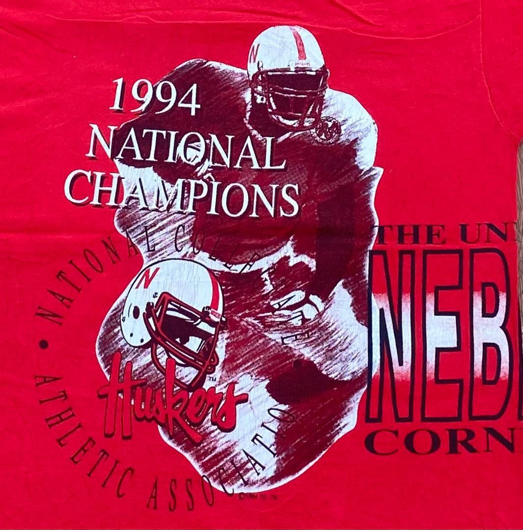 NFL × Vintage vintage tee huskers NFL A 16 Size US L / EU 52-54 / 3 - 2 Thumbnail