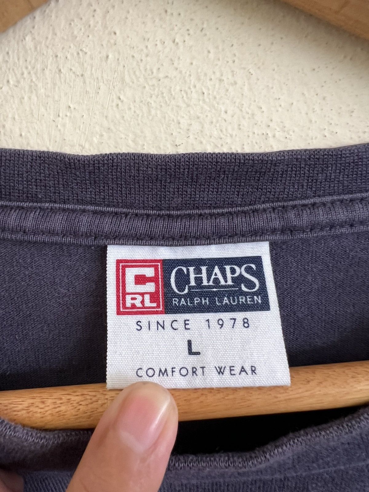Chaps Ralph Lauren × Vintage Vintage chap Ralph Lauren comfort wear Size US L / EU 52-54 / 3 - 4 Thumbnail