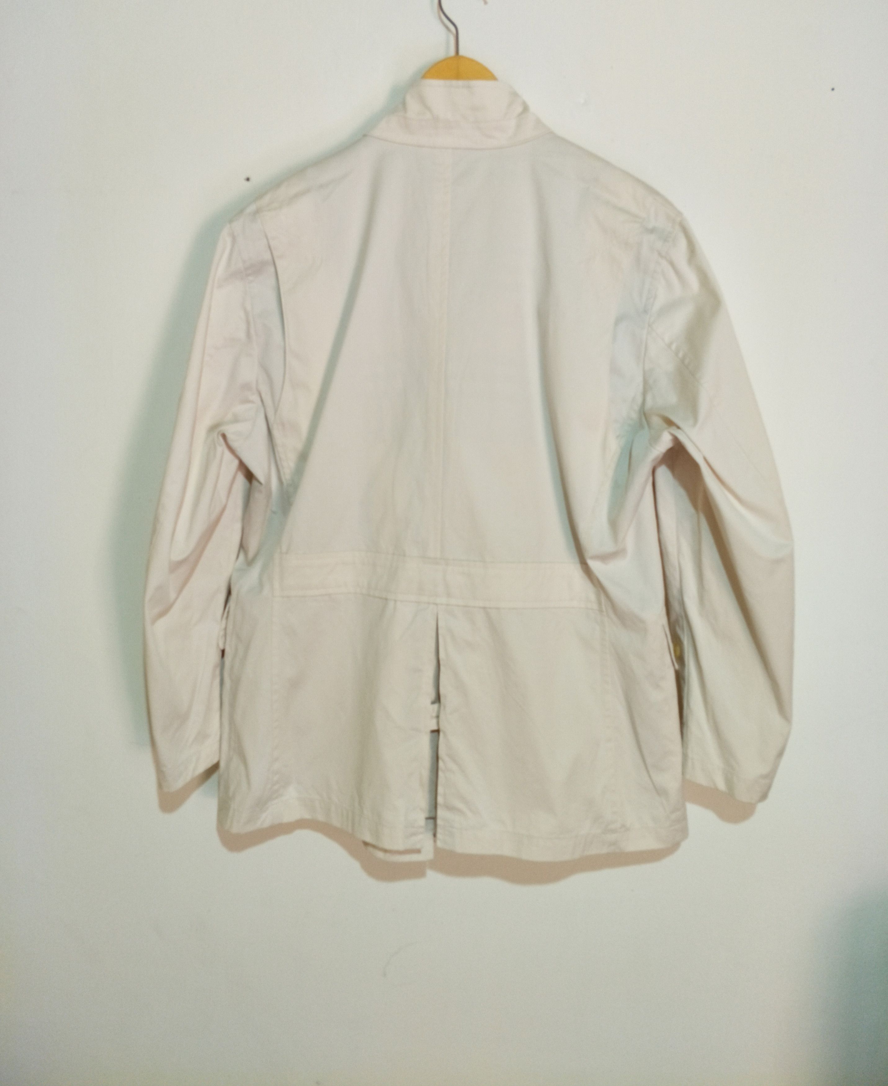 Burberry Vintage Burberry White Jacket Size US L / EU 52-54 / 3 - 2 Thumbnail