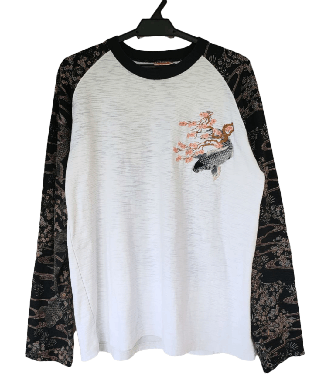 Karakuri Tamashii Embroidered Sukajan Koi Fish T Size US L / EU 52-54 / 3 - 2 Thumbnail
